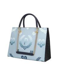 POLLINI HERITAGE  Sac shopping avec imprimé intégral bleu noir - Sacs pour Femme - 2