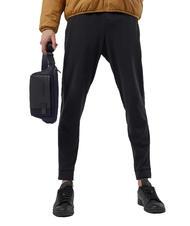 PIQUADRO BRIEF 2 Sac banane en cuir et tissu bleu - Sacs banane - 4