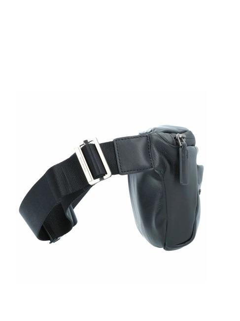 URBAN Sac banane en cuir noir - Sacs banane