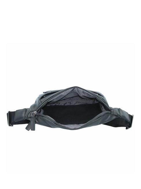 URBAN Sac banane en cuir noir - Sacs banane