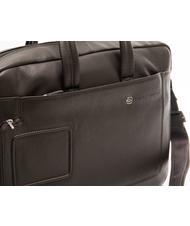 PIQUADRO VIBE Mallette PC 15,6" cheveux noirs - Porte Documents Travail - 3