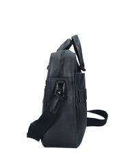 PIQUADRO CAMPIONARIO - DAVID Porte-documents pour ordinateur portable 15,6 ", en cuir bleu - Porte Documents Travail - 3