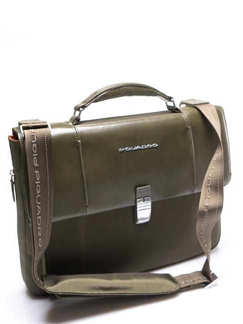 Porte document LINK 2, sac pour ordinateur portable 13'', extensible vert - Porte Documents Travail