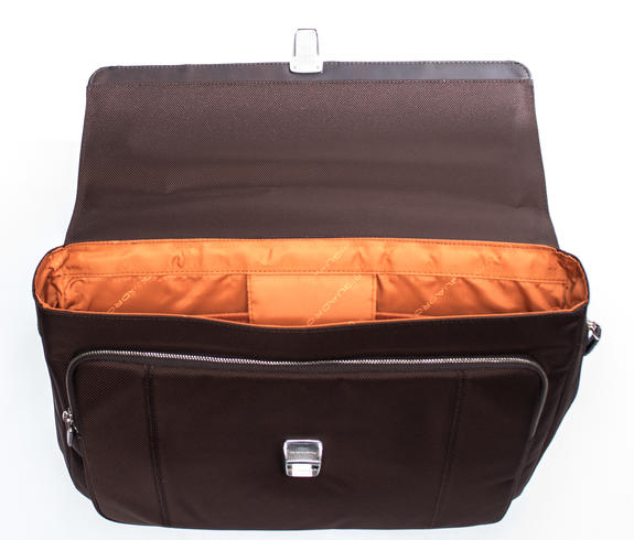 Porte document LINK 2, sac pour ordinateur portable 13'', extensible cheveux noirs - Porte Documents Travail