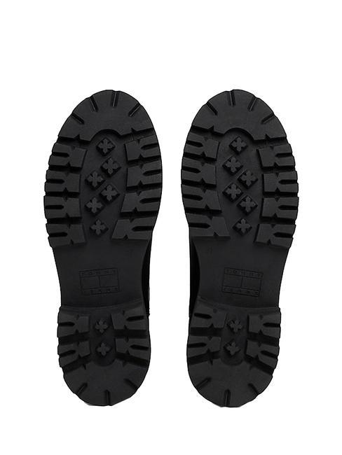 TOMMY JEANS Urban Chelsea Bottines en cuir NOIR - Chaussures Femme