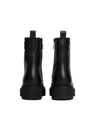 TOMMY HILFIGER TOMMY JEANS Urban Lace Up Bottines en cuir NOIR - Chaussures Femme - 3