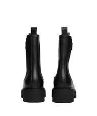 TOMMY HILFIGER TOMMY JEANS Urban Chelsea Bottines en cuir NOIR - Chaussures Femme - 3