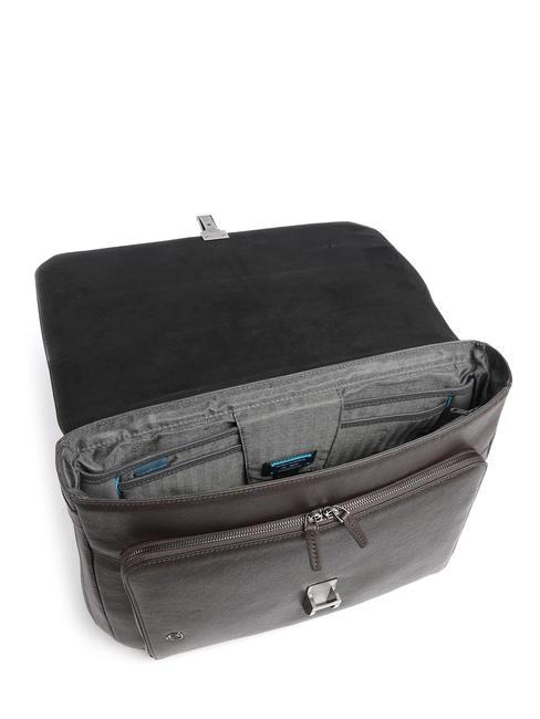 CAMPIONARIO - BLACK SQUARE  Porte-documents CARR&Eacute; NOIR cheveux noirs - Porte Documents Travail