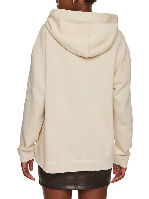 BASSANI Sweatshirt &agrave; capuche beige brumeux - Sweat-shirts pour femmes