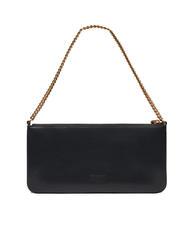 PINKO HORIZONTAL FLAT  Sac bandoulière, en cuir noir-or antique - Sacs pour Femme - 2