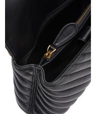PINKO LOVE LADY PUFF Mini sac &agrave; main, avec bandouli&egrave;re noir-or antique - Sacs pour Femme - 5