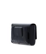 PIQUADRO CAMPIONARIO - DAFNE Pochette pour smartphone en cuir Noir - Sacs pour Femme - 3