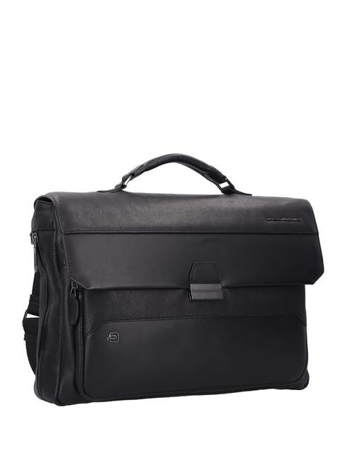 CAMPIONARIO - MARTIN  Mallette extensible pour PC 15,6" Noir - Porte Documents Travail