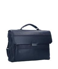 PIQUADRO CAMPIONARIO - MARTIN  Mallette extensible pour PC 15,6" bleu - Porte Documents Travail - 2