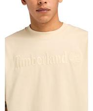 TIMBERLAND EMBROIDERY TONAL T-shirt en cotton angora - T-shirt - 3