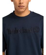 TIMBERLAND EMBROIDERY TONAL T-shirt en cotton saphir noir - T-shirt - 3