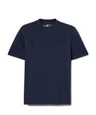 TIMBERLAND EMBROIDERY TONAL T-shirt en cotton saphir noir - T-shirt - 4