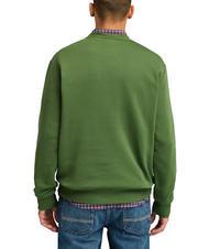 TIMBERLAND EMBROIDERY TONAL Sweat-shirt à col rond noir/vert forêt - Pulls molletonnés - 2