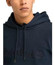 TIMBERLAND EMBROIDERY TONAL Sweatshirt à capuche saphir noir - Pulls molletonnés - 3