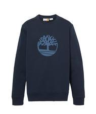 TIMBERLAND TREE LOGO Sweat col rond saphir noir - Pulls molletonn&eacute;s - 4