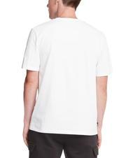 TIMBERLAND STACK LOGO T-shirt en cotton blanc - T-shirt - 2