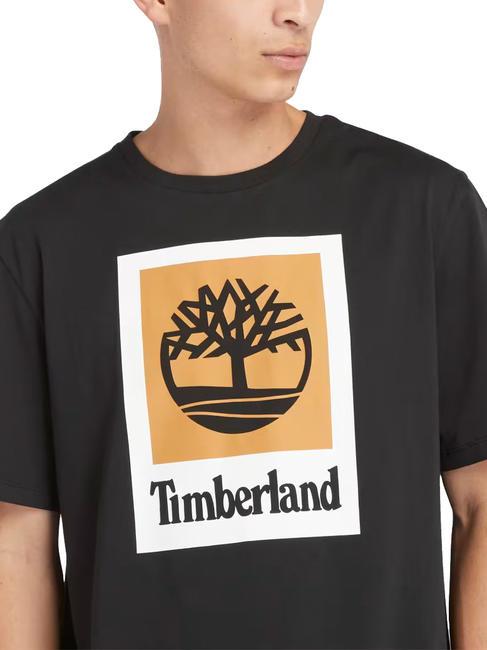 STACK LOGO T-shirt en cotton NOIR - T-shirt