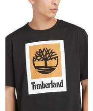 TIMBERLAND STACK LOGO T-shirt en cotton NOIR - T-shirt - 3
