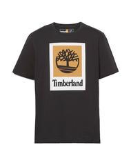 TIMBERLAND STACK LOGO T-shirt en cotton NOIR - T-shirt - 4