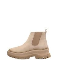 TIMBERLAND ROXIE LANE  Bottines en cuir beige clair - Chaussures Femme - 3