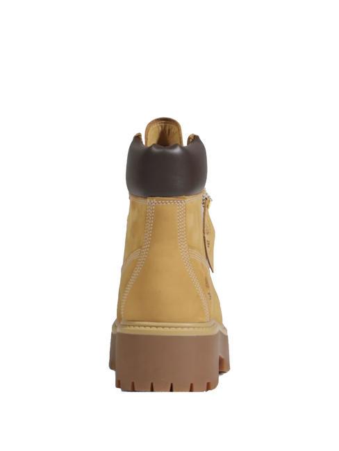 6 INCH  Bottines en cuir bl&eacute; - Chaussures Femme
