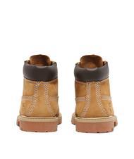 TIMBERLAND 6 INCH PREMIUM KIDS Bottines en cuir imperm&eacute;ables jaune - Chaussures de b&eacute;b&eacute; - 4