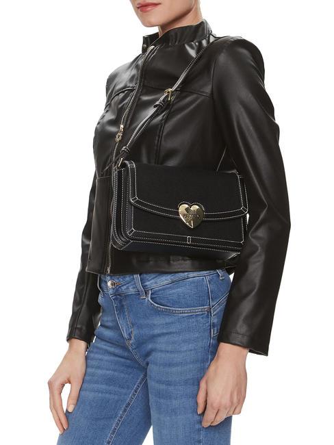 LOVE SELLE  Sac d'épaule Noir - Sacs pour Femme