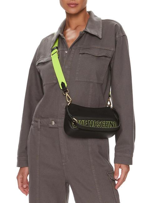 FREE TIME  Sac &agrave; bandouli&egrave;re, avec bandouli&egrave;re Noir - Sacs pour Femme