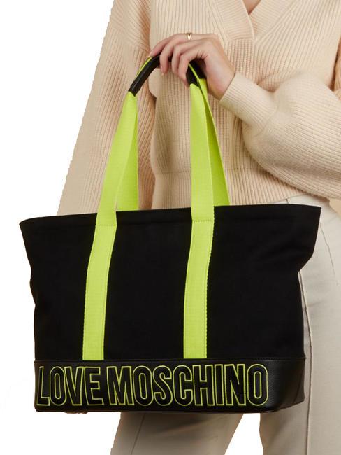 FREE TIME  Acheteur en toile Noir - Sacs pour Femme