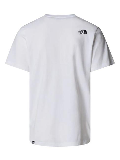 EASY T-shirt à logo imprimé tnf blanc - T-shirt
