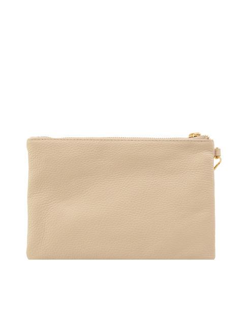 ROBERTA Pochette en cuir Dollar lait - Sacs pour Femme
