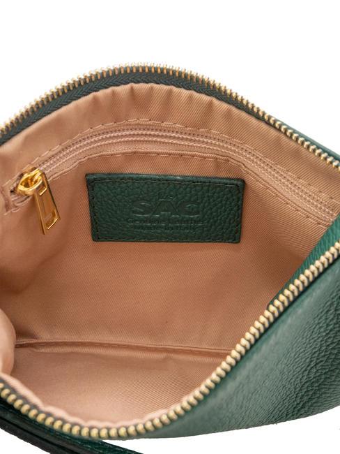 ROBERTA Pochette en cuir Dollar paon - Sacs pour Femme