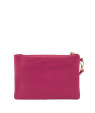LESAC ROBERTA Pochette en cuir Dollar fuchsia - Sacs pour Femme - 3