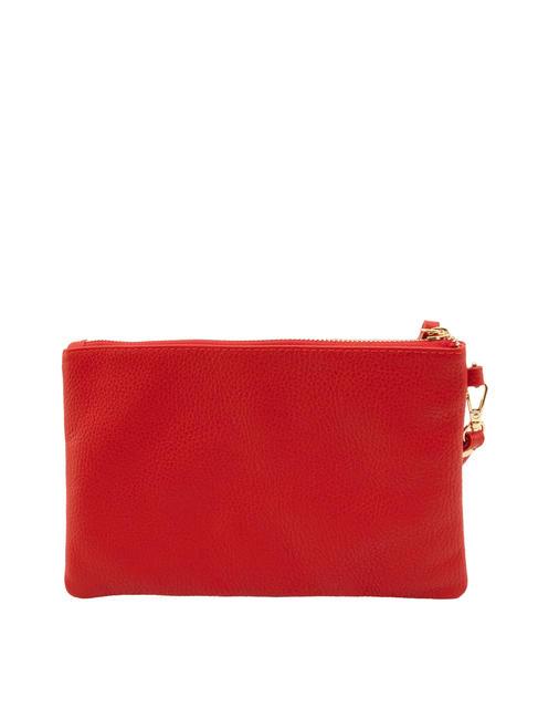 ROBERTA Pochette en cuir Dollar rouge - Sacs pour Femme