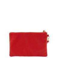 LESAC ROBERTA Pochette en cuir Dollar rouge - Sacs pour Femme - 3