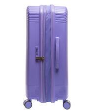 LESAC LIGHT POP 1 Grand chariot extensible violet clair - Valises Rigides - 5