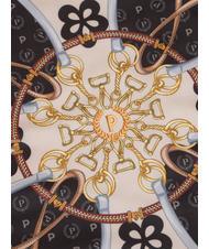 POLLINI HEARTS TWILL Foulard noir - Écharpes - 3