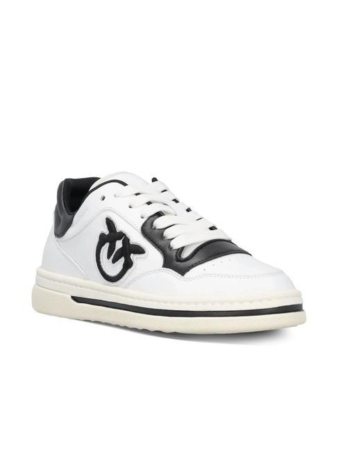 MANDY Baskets blanc noir - Chaussures Femme