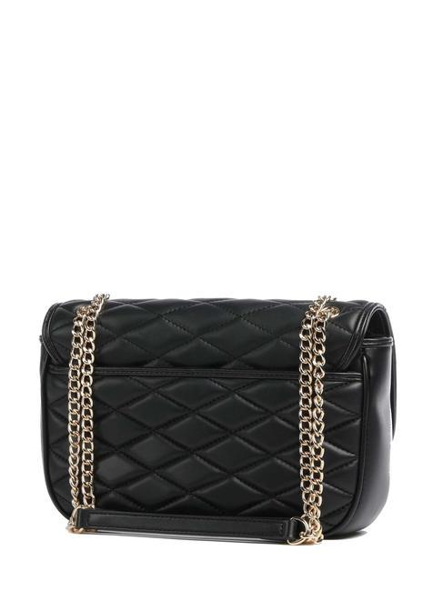 ROMANTIC Convertible Sac bandoulière/épaule Noir - Sacs pour Femme