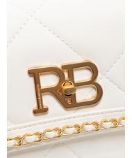 ROCCOBAROCCO AGATA  Sac d'épaule blanc - Sacs pour Femme - 3