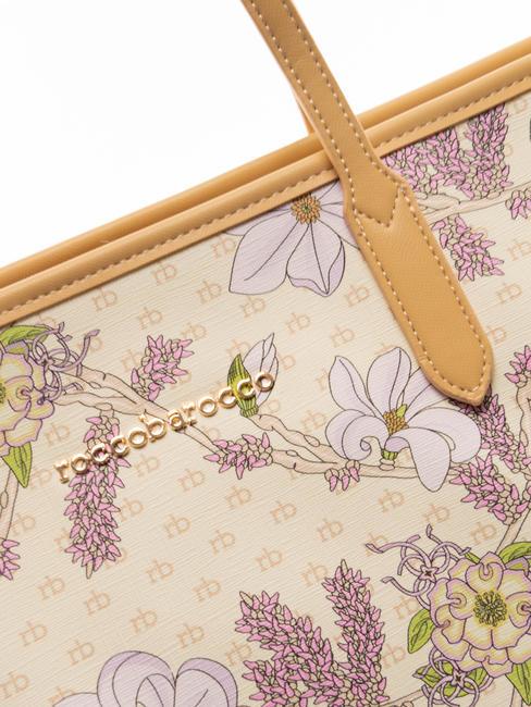 FLOWER MARKET Cabas épaule blanc - Sacs pour Femme