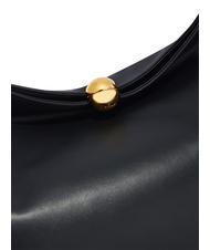 FURLA SFERA SOFT Sac bandoulière en cuir Noir - Sacs pour Femme - 4
