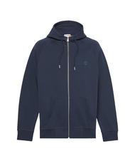 TIMBERLAND E-R BASIC Sweat avec zip et capuche saphir foncé/denim foncé - Pulls molletonnés - 4