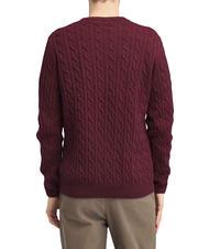 TIMBERLAND P-B LAMBWOOL Pull ras du cou en laine mélangée bruyère de Cordoue - Pulls pour hommes - 2