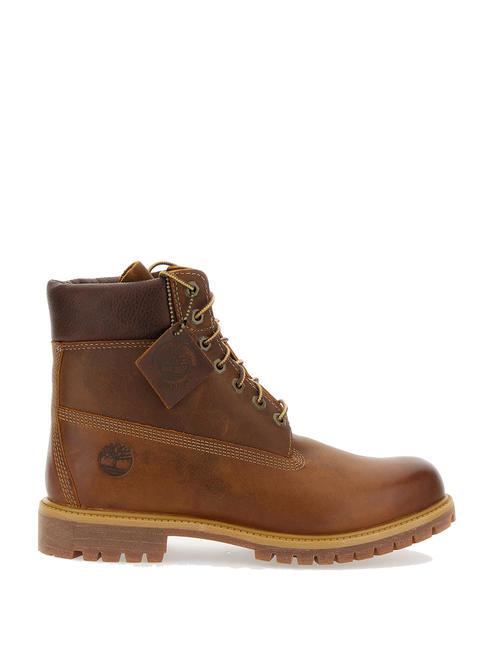 9 INCH LACE UP Bottines en cuir brun - Chaussures Homme